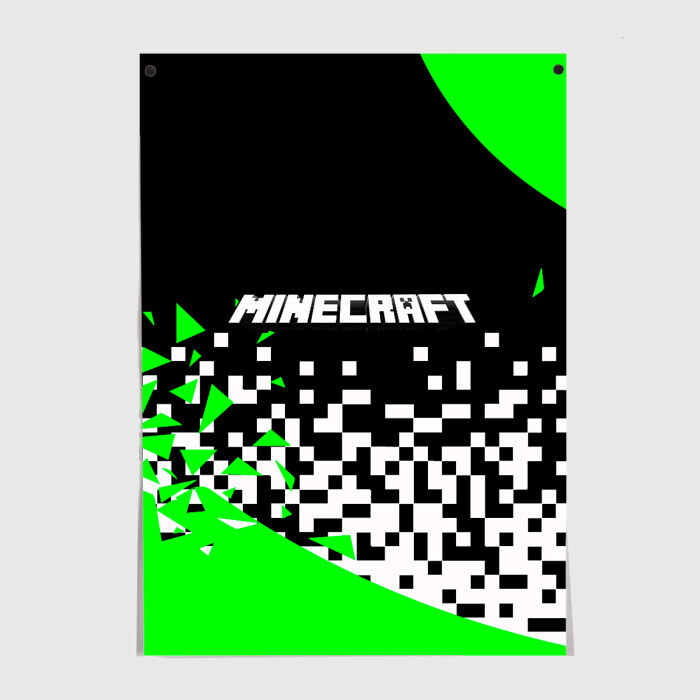 Постер Minecraft фото