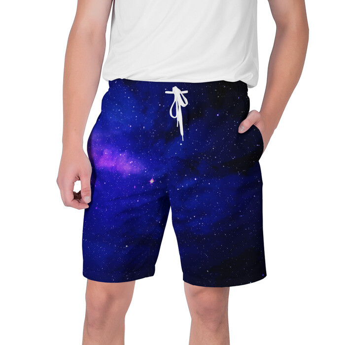 Мужские шорты 3D КОСМОС фото