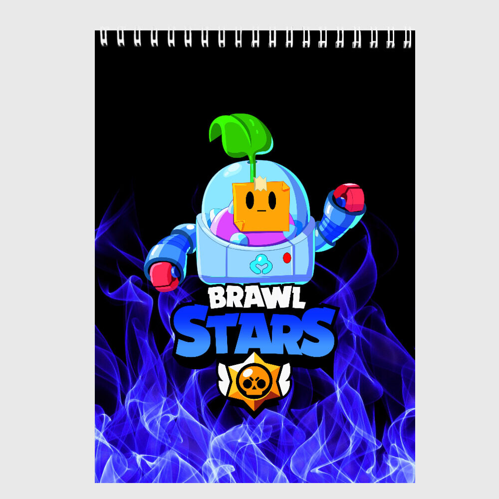 Скетчбук BRAWL STARS SPROUT фото