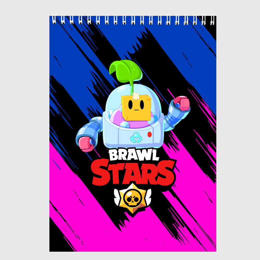 Скетчбук BRAWL STARS SPROUT фото