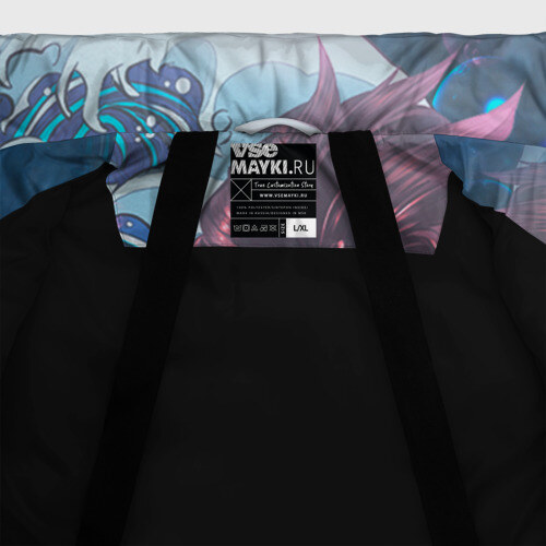 Мужская зимняя куртка 3D KIMETSU NO YAIBA фото