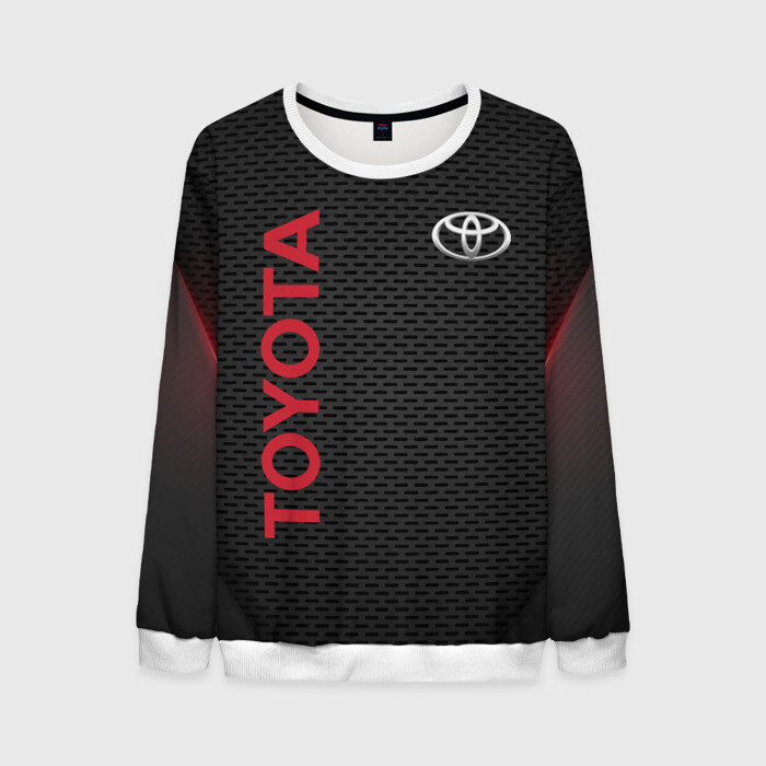 Мужской свитшот 3D TOYOTA фото