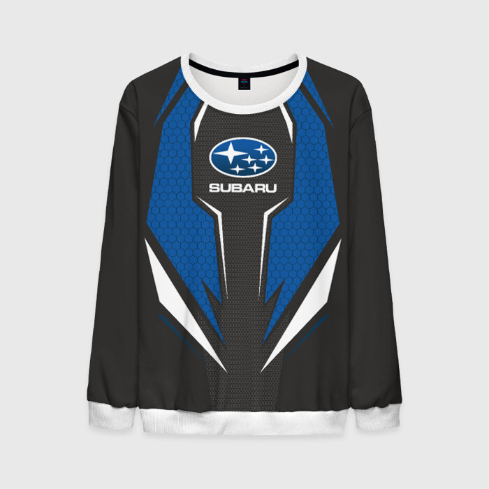 Мужской свитшот 3D Subaru Driver team фото