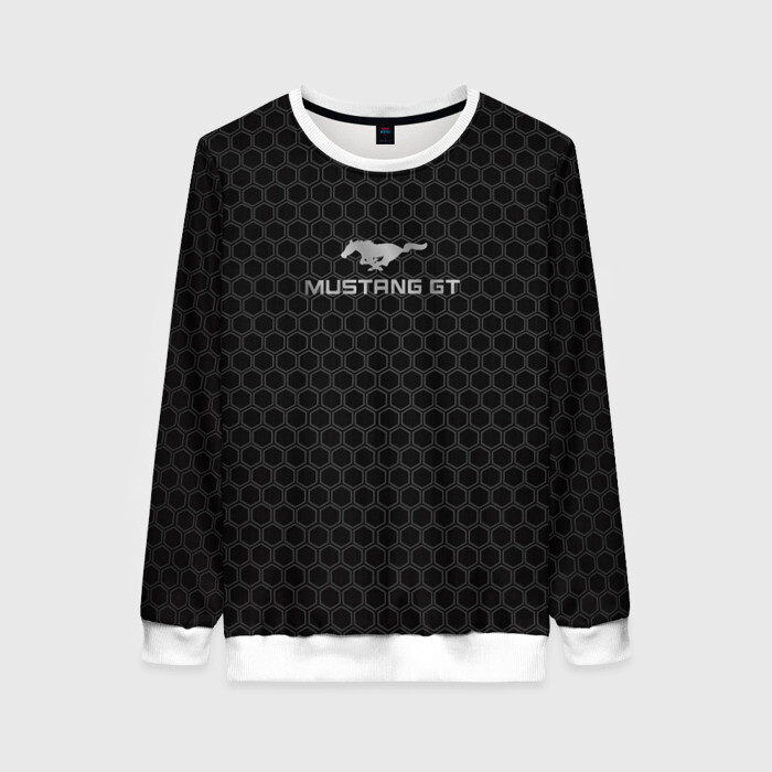 Женский свитшот 3D Mustang фото