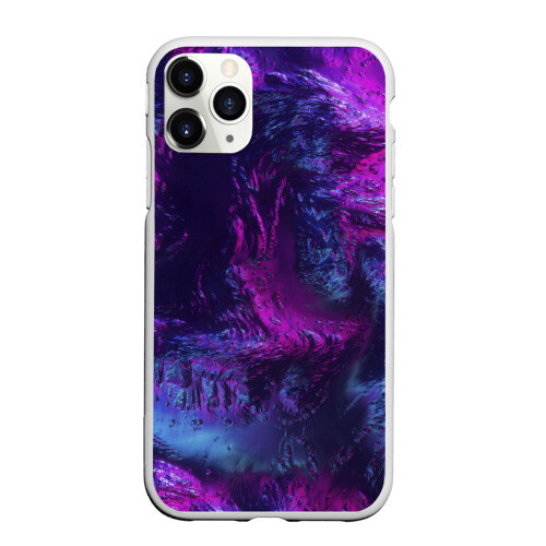 Чехол для iPhone 11 Pro матовый Неон фото