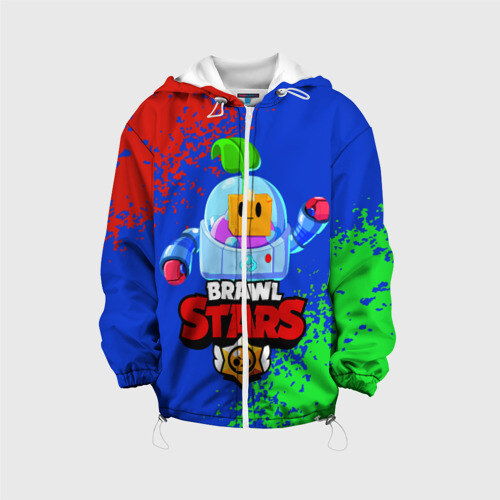 Детская куртка 3D BRAWL STARS SPROUT фото