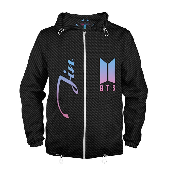 Мужская ветровка 3D BTS Jin фото