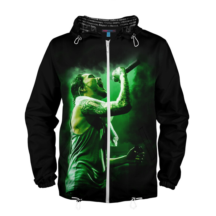 Мужская ветровка 3D Скриптонит- Это Любовь фото