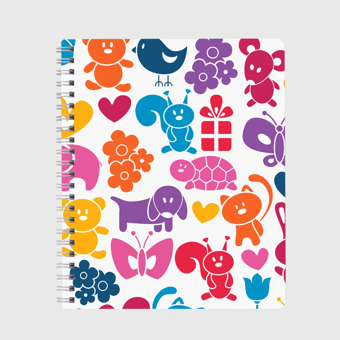 Тетрадь Звери детская фото