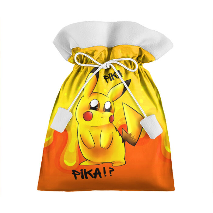 Подарочный 3D мешок Пикачу фото