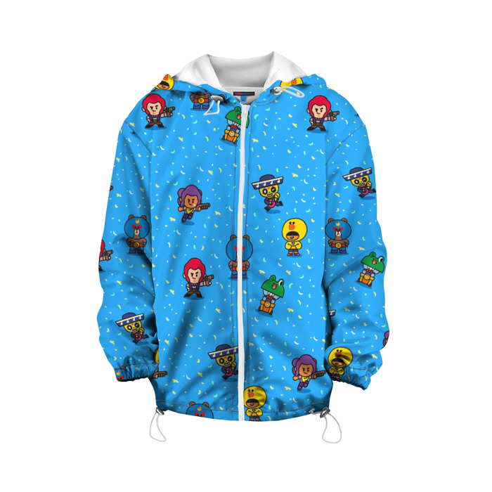 Детская куртка 3D Brawl Stars фото