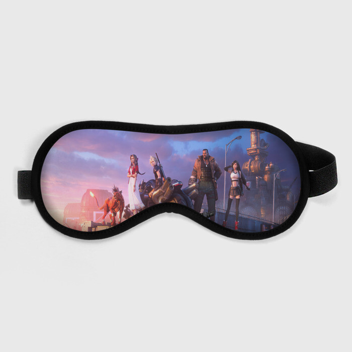 Маска для сна 3D FINAL FANTASY VII: REMAKE. фото