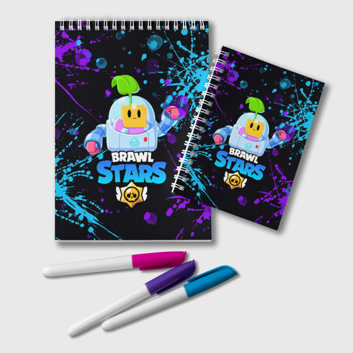 Блокнот BRAWL STARS SPROUT фото