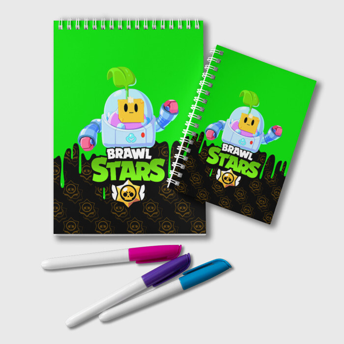 Блокнот BRAWL STARS SPROUT фото