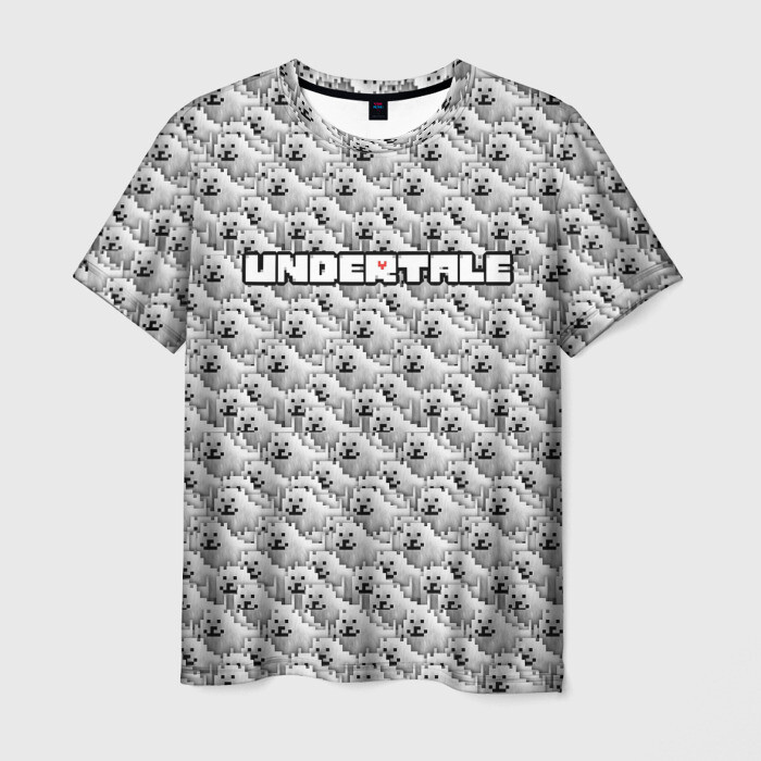 Мужская футболка 3D UNDERTALE фото