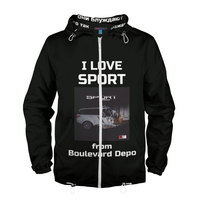 Мужская ветровка 3D Sport  фото