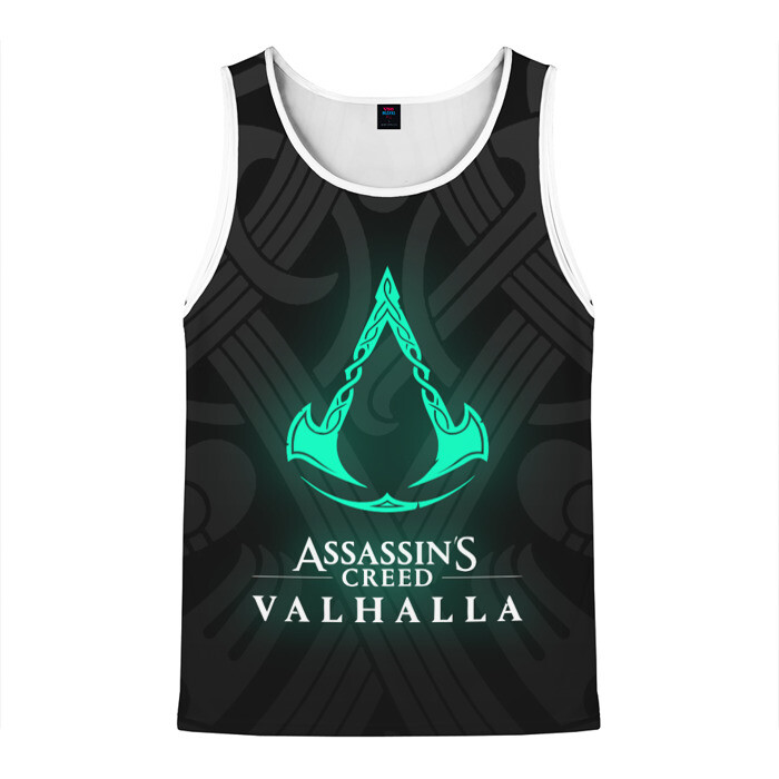 Мужская майка 3D ASSASSINS CREED VALHALLA фото