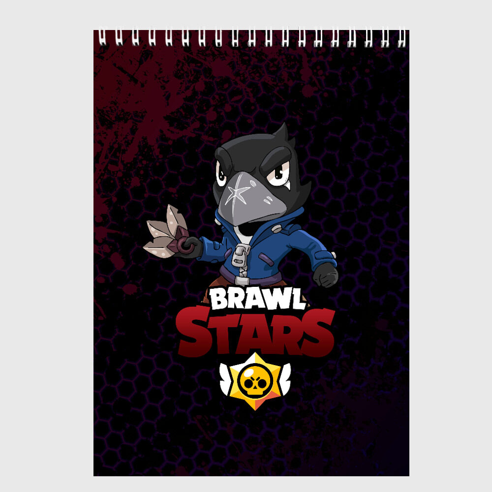 Скетчбук Crow Brawl Stars фото