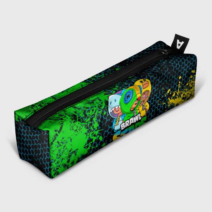 Пенал 3D Brawl Stars Leon Trio фото