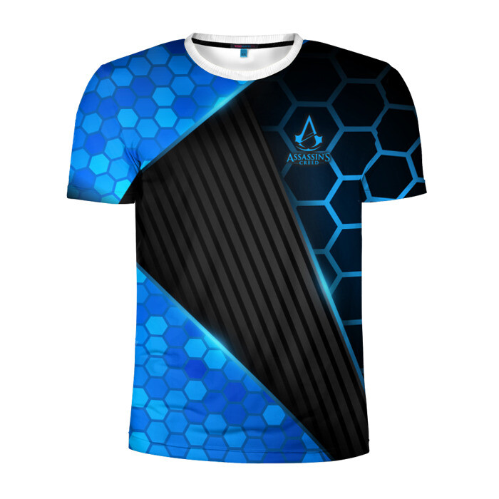 Мужская футболка 3D спортивная Assassins Creed фото