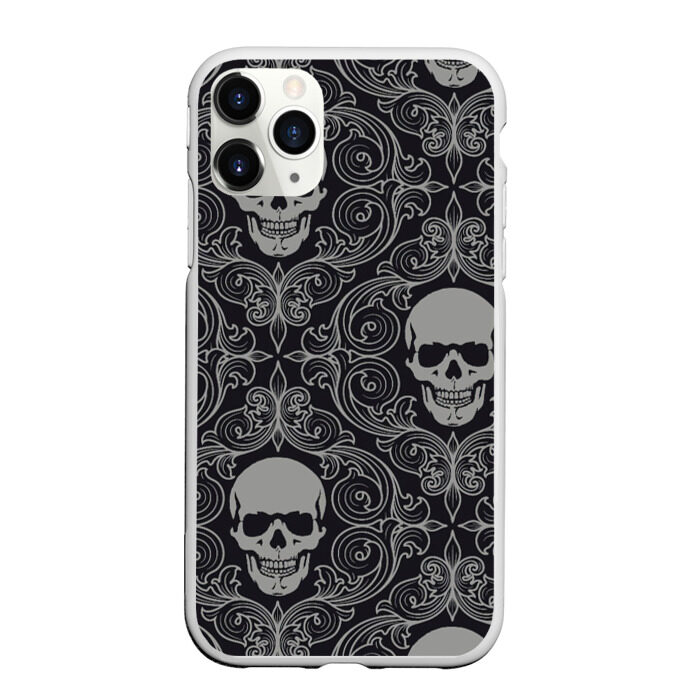 Чехол для iPhone 11 Pro матовый Весёлый Роджер фото