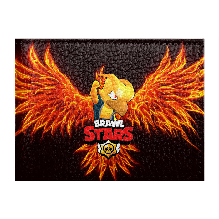 Обложка для студенческого билета BRAWL STARS CROW | ВОРОН фото