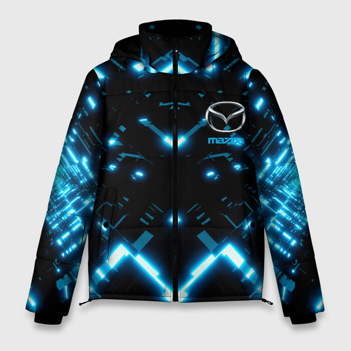 Мужская зимняя куртка 3D MAZDA фото