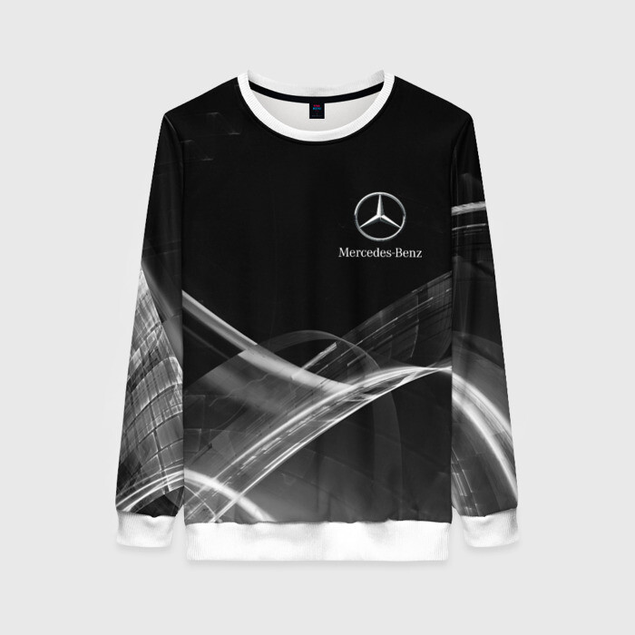 Женский свитшот 3D MERCEDES. фото