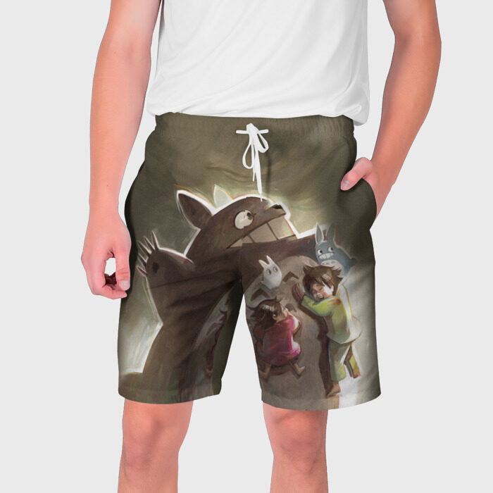 Мужские шорты 3D Мой сосед Тоторо фото