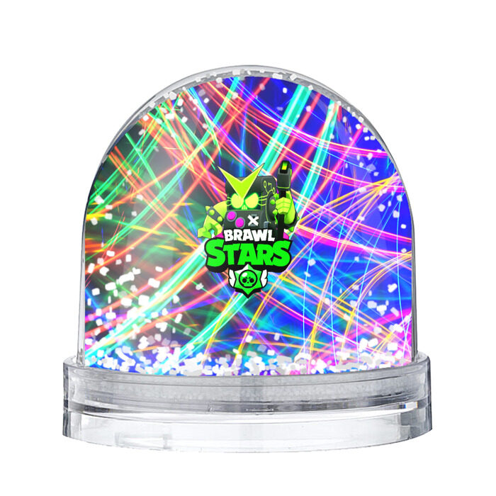 Снежный шар BRAWL STARS:8 BIT VIRUS фото
