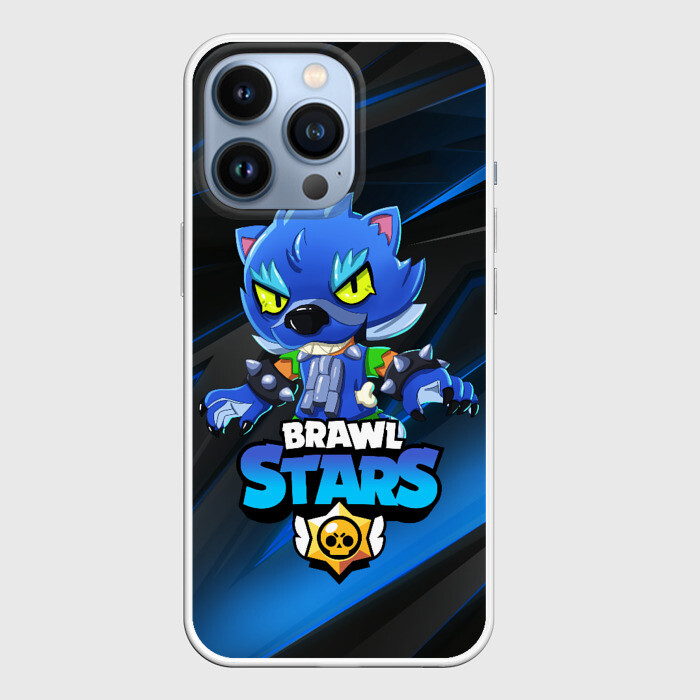 Чехол для iPhone 13 Pro B.S. LEON WEREWOLF | БРАВЛ СТАРС ЛЕОН фото