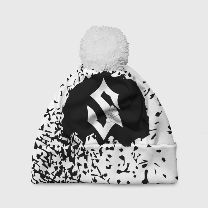 Шапка 3D c помпоном  SABATON фото