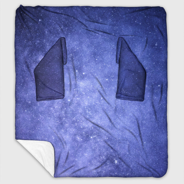 Плед с рукавами Звезды в космосе фото