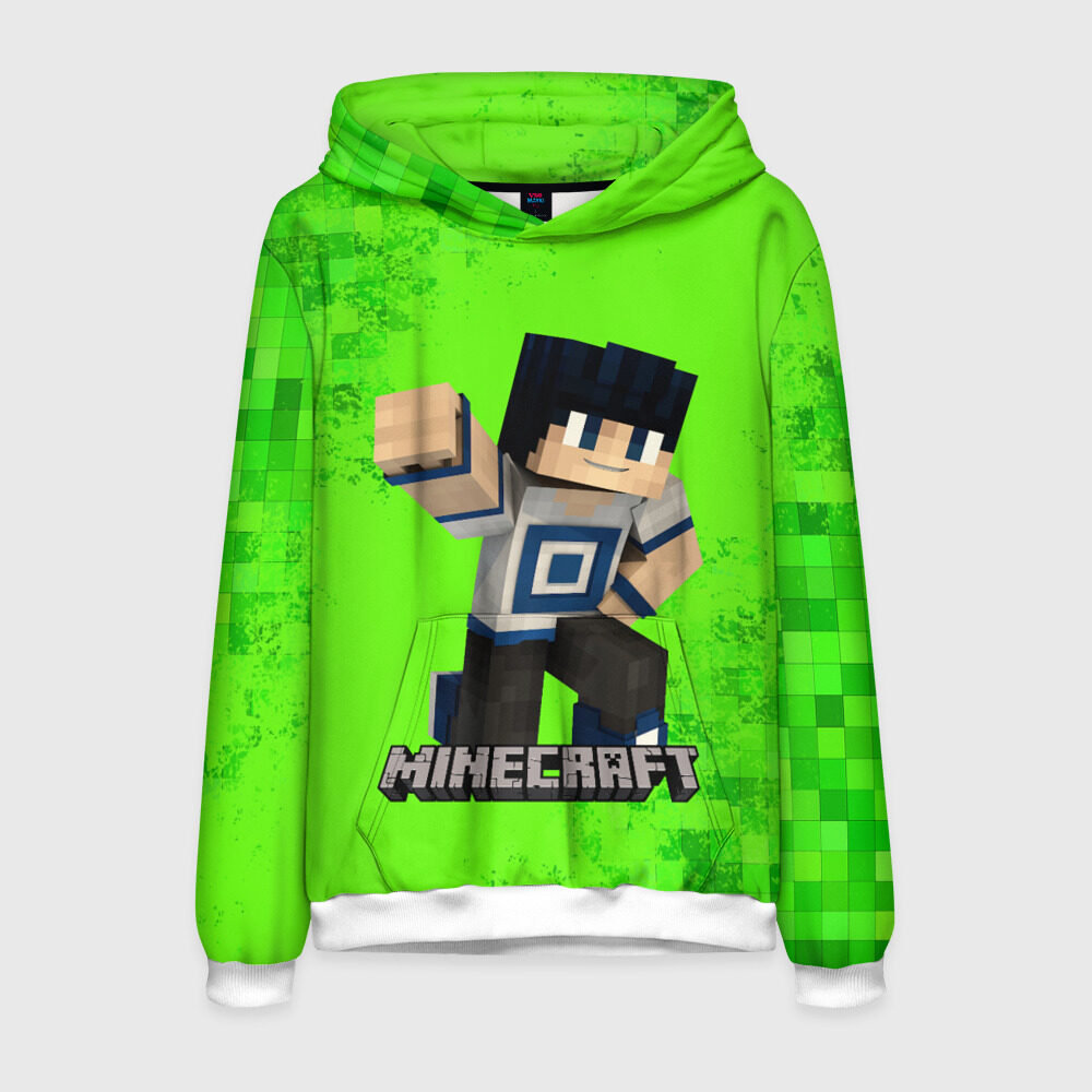 Мужская толстовка 3D MINECRAFT фото