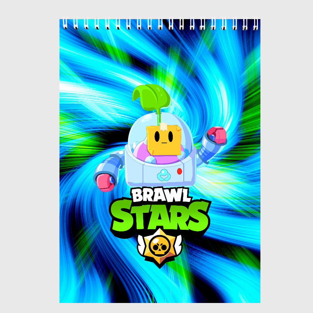 Скетчбук BRAWL STARS SPROUT фото