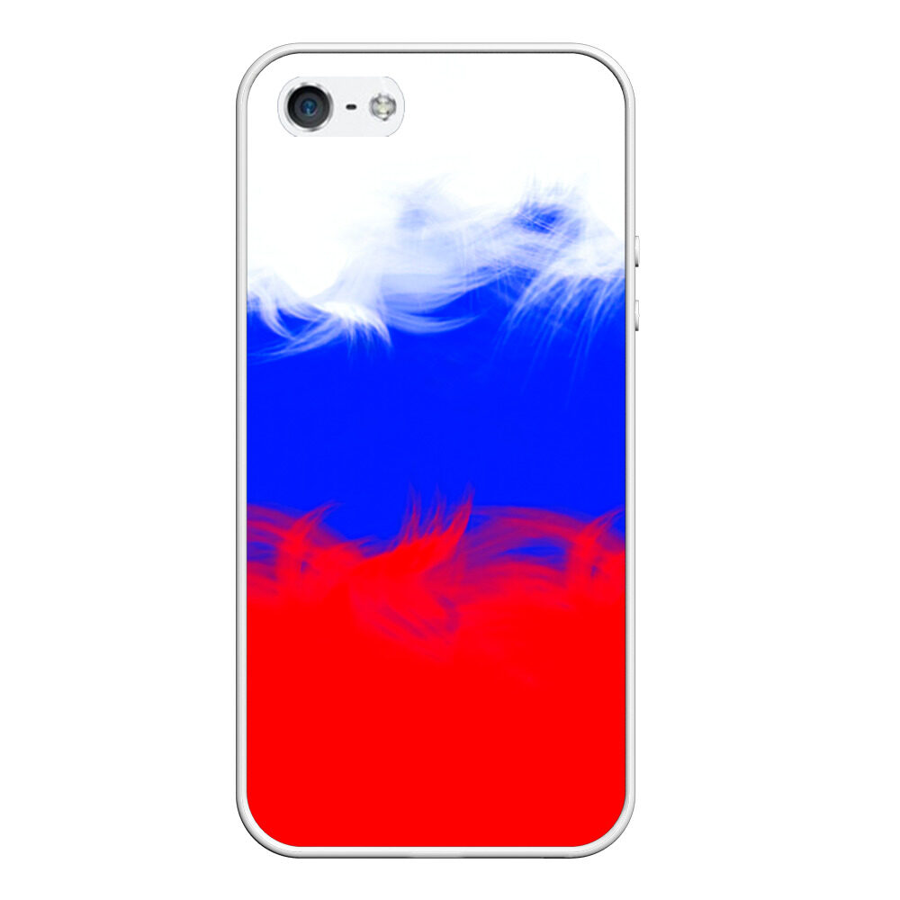 Чехол для iPhone 5/5S матовый Россия фото