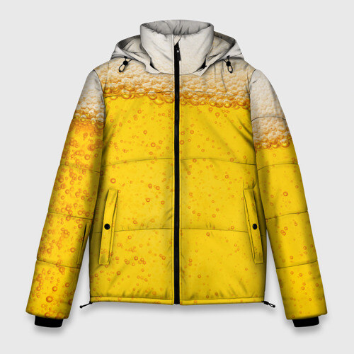 Мужская зимняя куртка 3D Пиво фото