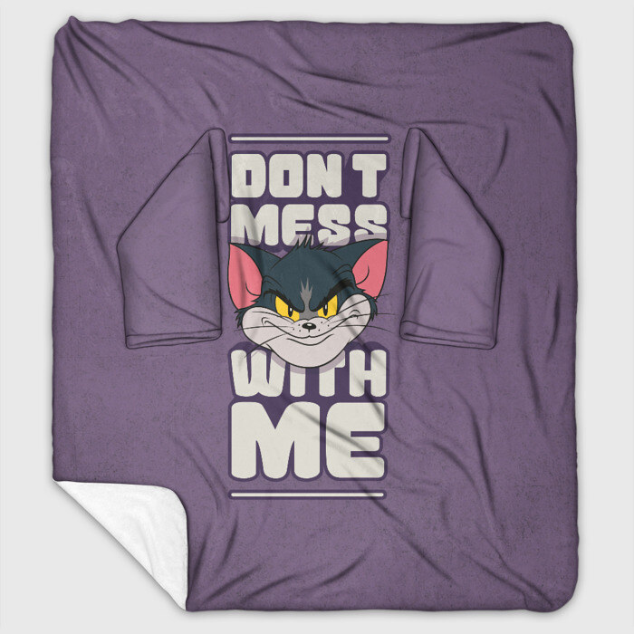 Плед с рукавами DON`T MESS WITH ME фото