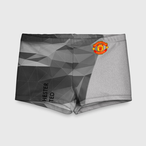 Детские купальные плавки 3D Manchester United фото
