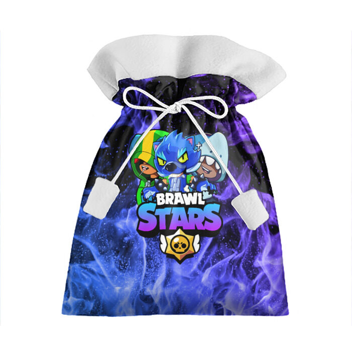 Подарочный 3D мешок Brawl Stars TRIO фото