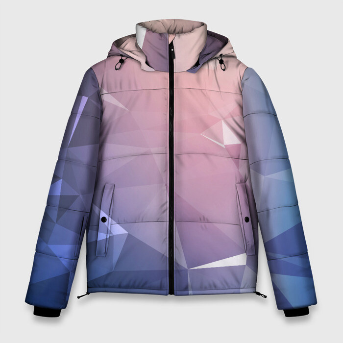 Мужская зимняя куртка 3D ЭЛЕМЕНТЫ СВЕТА фото