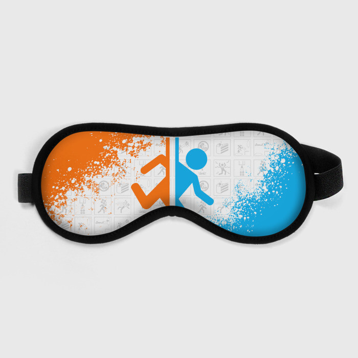 Маска для сна 3D PORTAL фото