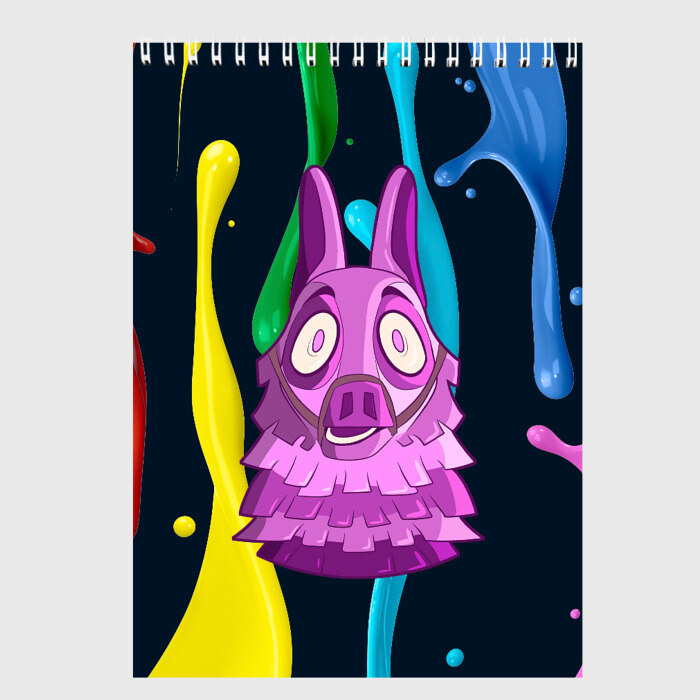 Скетчбук Lama Fortnite фото