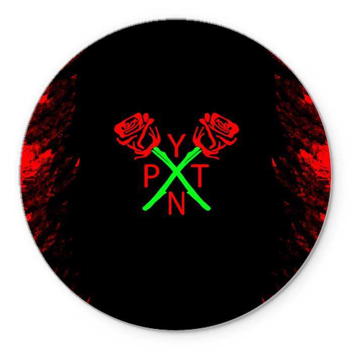 Коврик для мышки круглый ТИКТОКЕР - PAYTON MOORMEIE фото