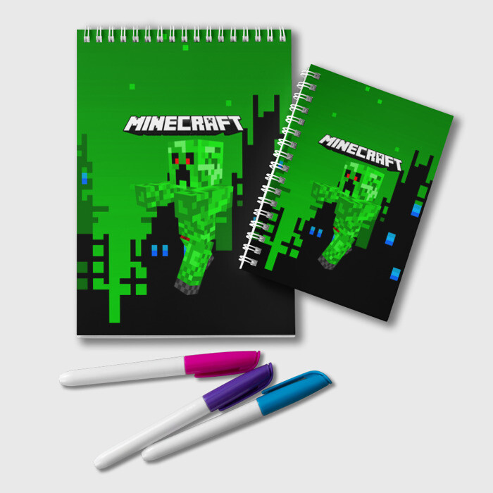 Блокнот Minecraft фото