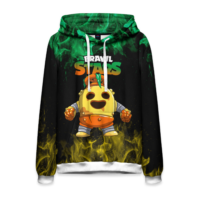 Мужская толстовка 3D Brawl Stars Robot Spike фото