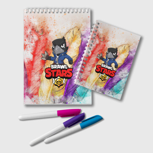 Блокнот BRAWL STARSCROW фото