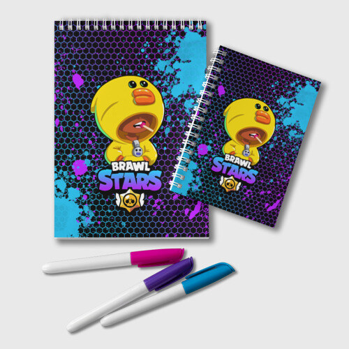 Блокнот Brawl Stars SALLY LEON фото