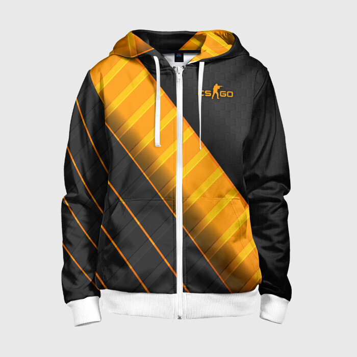 Детская толстовка 3D на молнии Counter-Strike фото