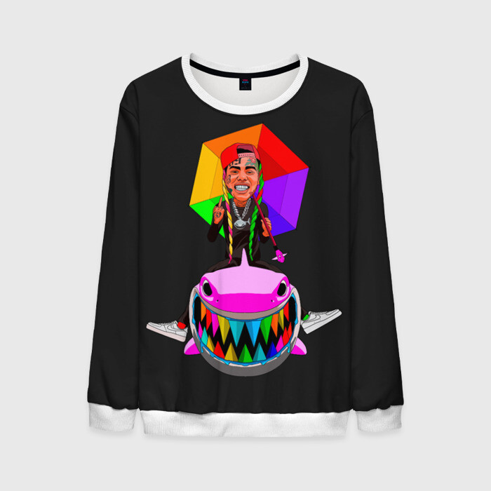 Мужской свитшот 3D 6IX9INE фото